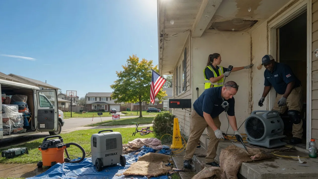 Water Damage Restoration in Moravia, IA near me